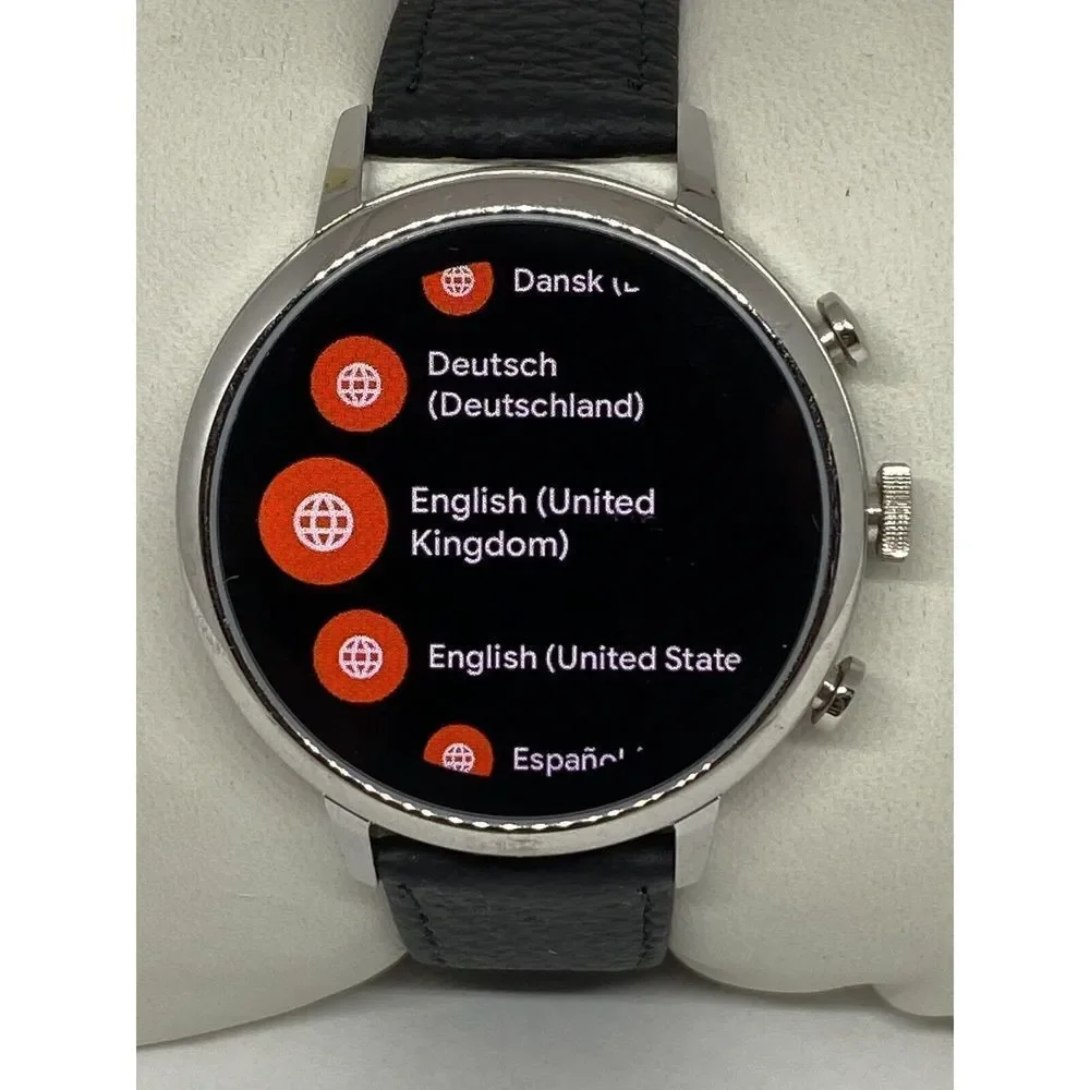 Fossil Gen 4 Authentic Digital Dial Smart Watch Custom Band FTW6017 DC113